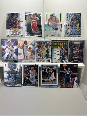 Ja Morant Grizzlies Lot of 13 w/Jaylen Wells, Rudy Gay and a Zach Edey Rookie